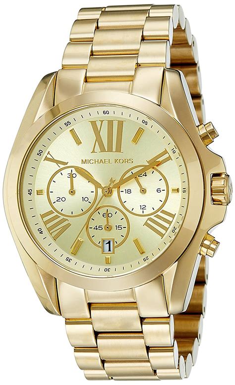 michael kors watch 691464875619|Michael Kors Bradshaw Chronograph Gold.